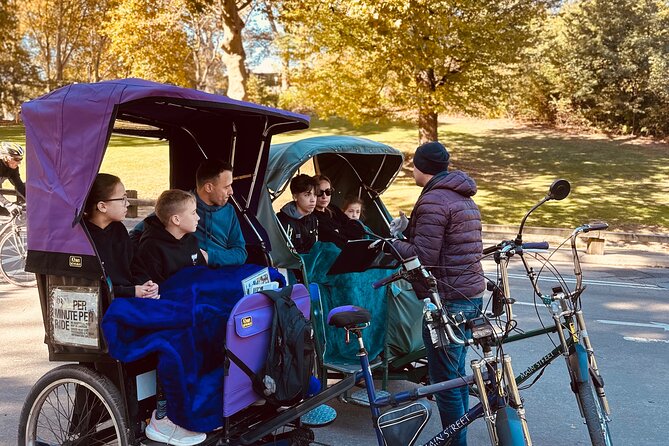 1 or 2 hour Central Park Pedicab Tour. - Key things to know before you pedal