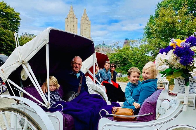 45 Minute VIP Central Park Carriage Ride - Mobile Ticket, English Service, and What You Should Bring