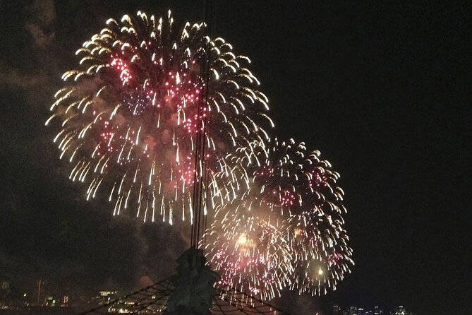 4th of July Fireworks on Clipper City Tall Ship - Lower New York Harbor routing: skyline views and moving angles