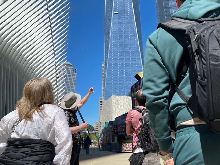 9/11 Ground Zero Walking Tour - Where the tour starts: Jacob Wrey Mould Fountain and a respectful pace