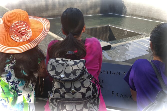 9/11 Memorial at World Trade Center and Financial District Walking Tour - The FDNY Memorial Wall: a close, direct tribute