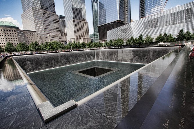 9/11 Memorial, Ground Zero Tour with Optional 9/11 Museum Ticket - The 9/11 Memorial pools, where your guide helps you read the symbolism