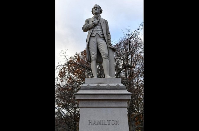 Alexander Hamilton Musical Walking Tour - Federal Reserve Bank exterior: Hamilton’s banking idea made visible