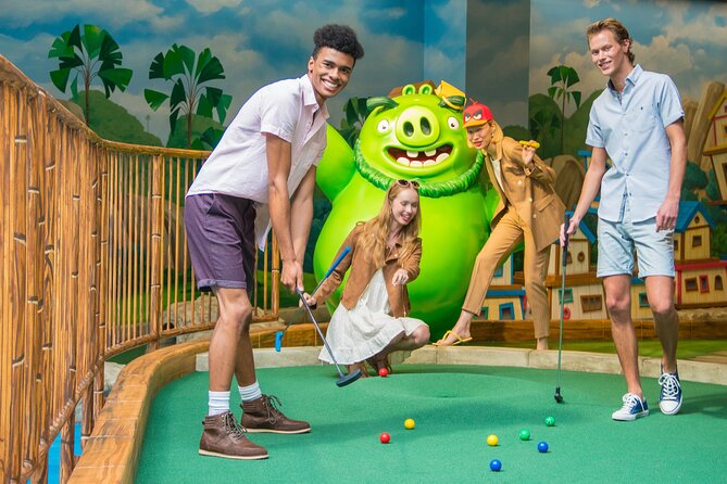 American Dream Angry Birds Indoor Mini Golf Ticket - Angry Birds Mini Golf at American Dream: What the Experience Really Feels Like