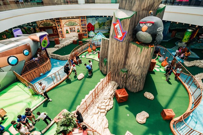 American Dream Angry Birds Indoor Mini Golf Ticket - Arriving at American Dream and Getting Started Fast