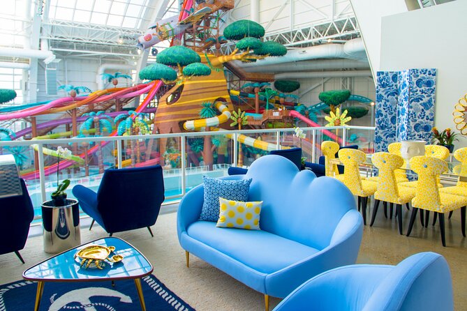 American Dream DreamWorks Indoor Water Park Ticket - Big wave pool and signature slides: where the adults and older kids focus