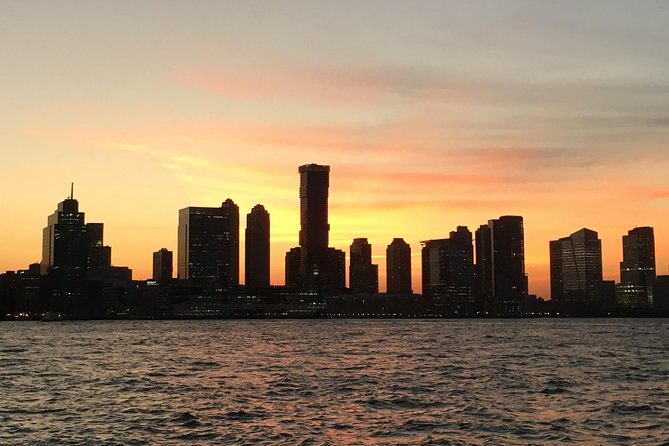 Best Private Luxury Sunset Boat Tour in New York City - 2 Hour - Freedom Tower and the One World cluster, seen from the water