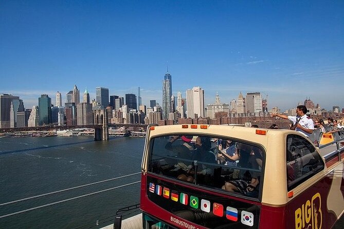 Big Bus NYC: Hop-On Hop-Off Sightseeing Tour by Open-top Bus - Downtown loop focus: Times Square to the harbor stops