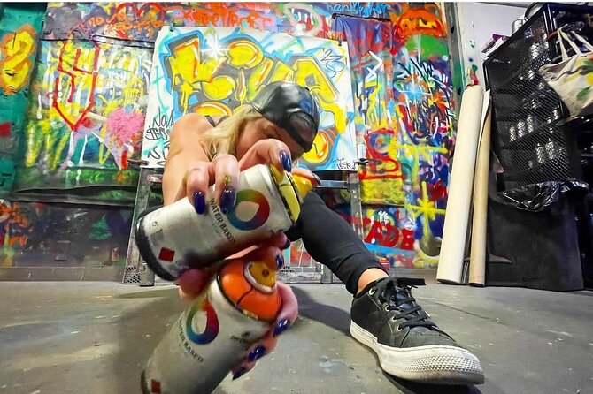 Brooklyn Graffiti Workshop - The real value of the $45 price: guidance plus a take-home piece