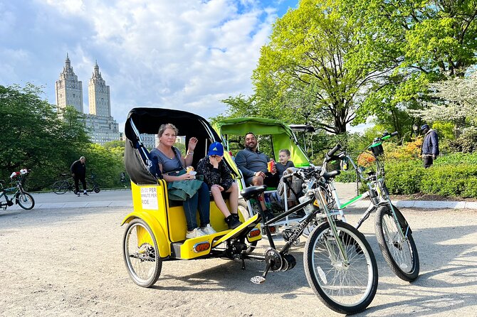 Central Park 2 - Hours Private Pedicab Guided Tour - Wollman Rink, Gapstow Bridge, and Balto: Central Park in film language