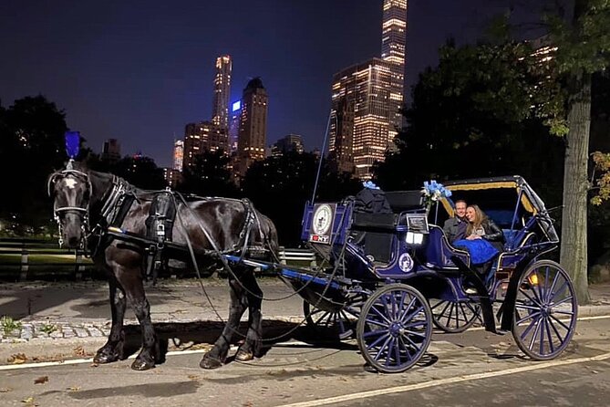 Central Park Carriage Ride w/ Drop Off @ Tavern On Green (45 min) - Price and value: $220 per group, up to four people