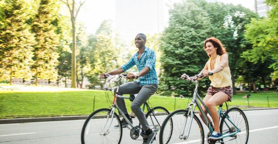 Central Park Electric Bike Rental - The value equation: $20 per person for an easier Central Park day