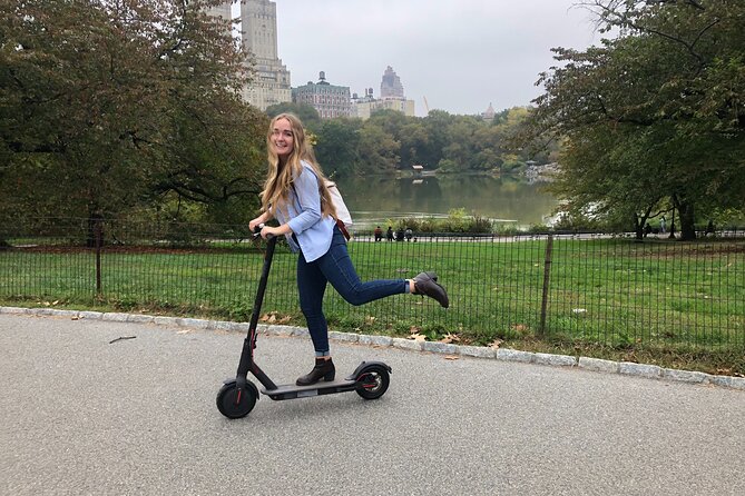 Central Park Electric Scooter Rentals - Renting at 203 W 58th St, then letting the park do the talking