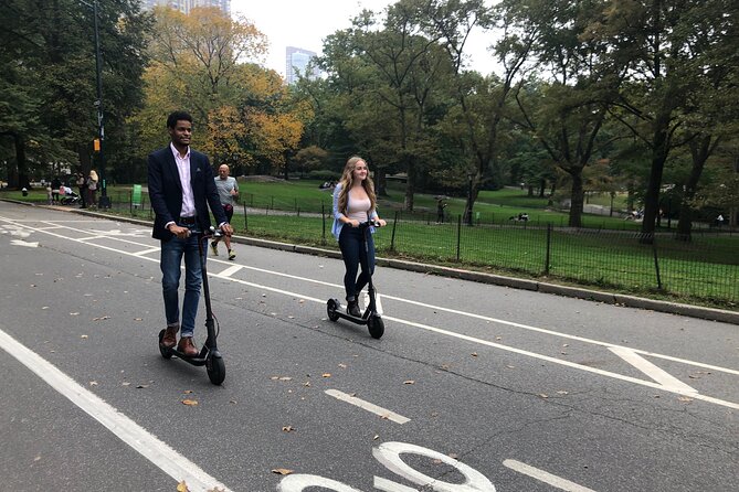 Central Park Electric Scooter Rentals - Choosing 1, 2, 3, or 5 hours for real value