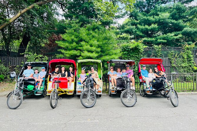 Central Park Film Spots Pedicab Tour - Meeting at the park edge, then rolling through scenes