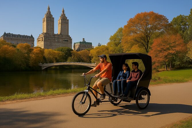 Central Park Guided Tours Pedicab - Key highlights