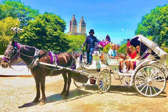 Central Park Horse and Carriage Rides - Strawberry Fields and the John Lennon Memorial Mosaic