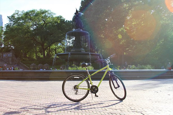 Central Park New York City Bike Rental - From 203 W 58th St to the Park: Setup and First Minutes