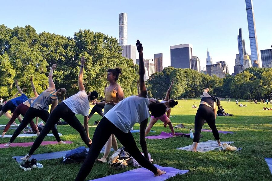 Central Park, New York: Yoga Classes in the park since 2012 - Should You Book This Central Park Yoga Class?