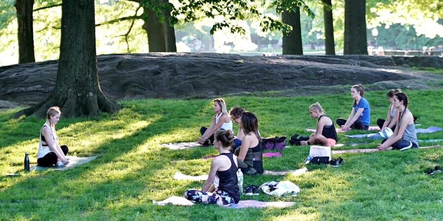 Central Park, New York: Yoga Classes in the park since 2012 - What to Bring (and How to Avoid Outdoor Yoga Annoyances)