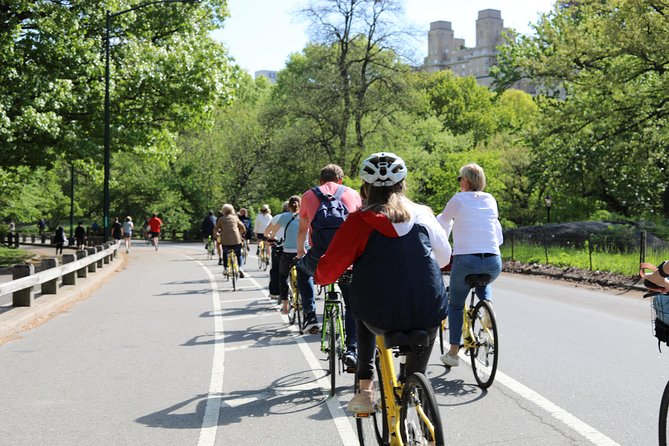 Central Park NYC Highlights Small-Group Bike Tour - Meeting at West 56th Street, getting set up, then gliding