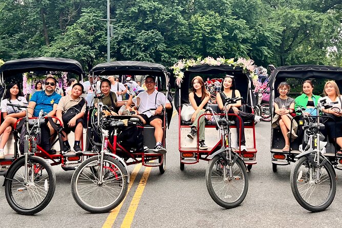 Central Park Pedicab Guided Tour - Meeting point and getting settled near 6697 Central Park S