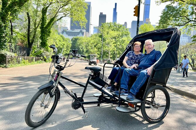 Central Park Pedicab Guided Tour - From the park’s showpiece carousel to the classic meadows