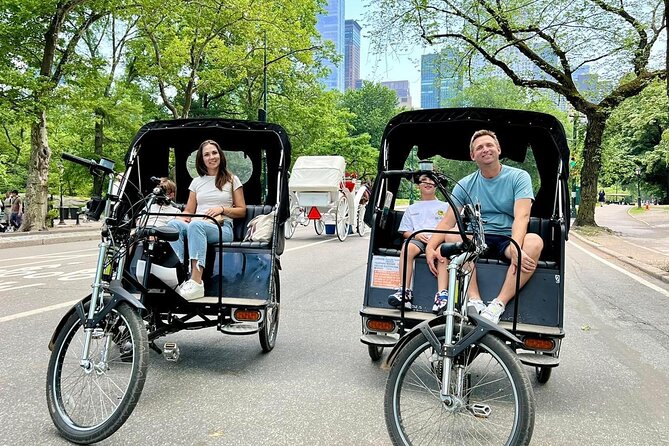 Central Park Pedicab Guided Tour - Cherry Hill Fountain and Bow Bridge for those Friends and Spider-Man vibes