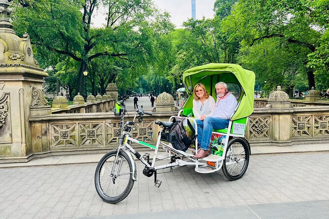 Central Park Pedicab Guided Tours - Strawberry Fields to the Dakota, plus the Southern Lawn Life