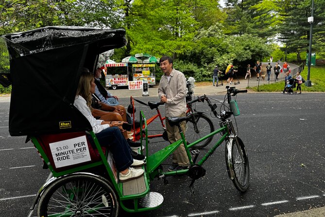 Central Park Pedicab Guided Tours with Theater - The charming stuff: Carousel, chess at the Chess and Checkers House, and The Dairy
