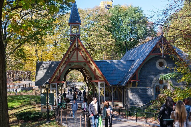 Central Park Pedicab Tour / Photo Stops - Bethesda Fountain, Terrace, and Cherry Hill: the most cinematic stretch
