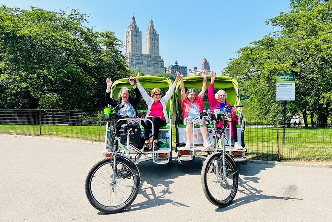 Central Park Pedicab Tour ( starting - Natural History Museum ) - Comfort and extras: blankets, photos, and “stop-and-sit” pacing