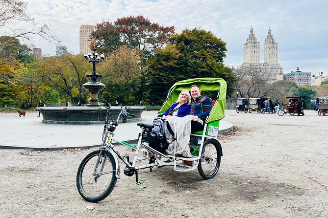 Central Park Pedicab Tour ( starting - Natural History Museum ) - The main attraction: a guided Central Park loop, plus famous filming spots