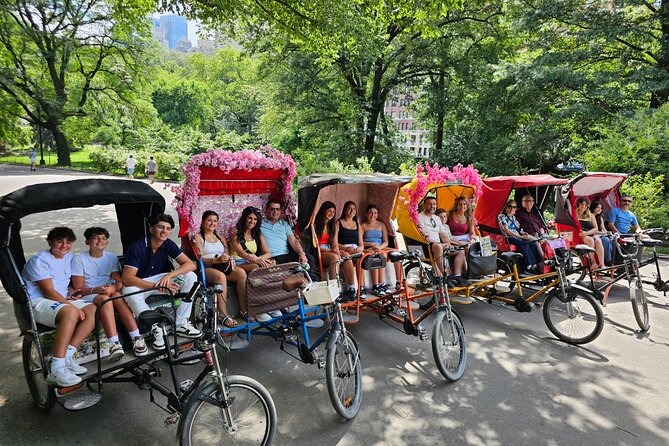 Central Park Pedicab Tour– Top Highlights - Key highlights worth your time