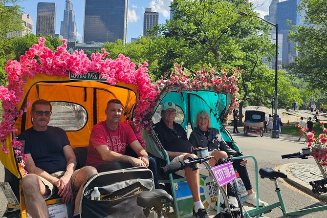 Central Park Pedicab Tour– Top Highlights - Stop 2: Bethesda Fountain, Cherry Hill, and The Lake