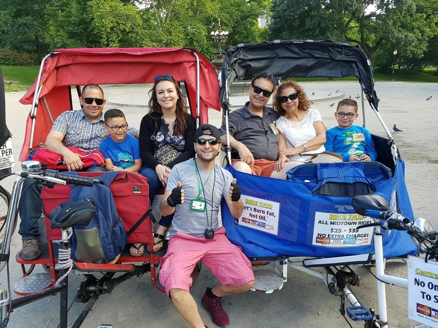 Central Park Pedicab Tours with New York Pedicab Services - Rain and last-minute changes: the honest weather reality