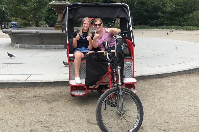 Central Park Pedicab Tours with New York Pedicab Services - The Photo Stops That Matter: Bethesda Fountain, Cherry Hill, Strawberry Fields
