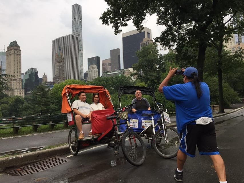 Central Park Pedicab Tours with New York Pedicab Services - Meeting point and timing: where you start, and why it matters
