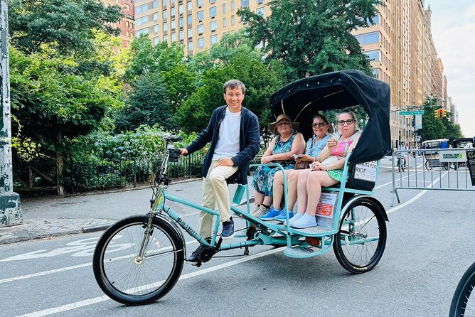 Central Park Private Pedicab Tour (60 mins) - Bethesda Fountain, Bow Bridge, and the Best Photo-Pause Strategy
