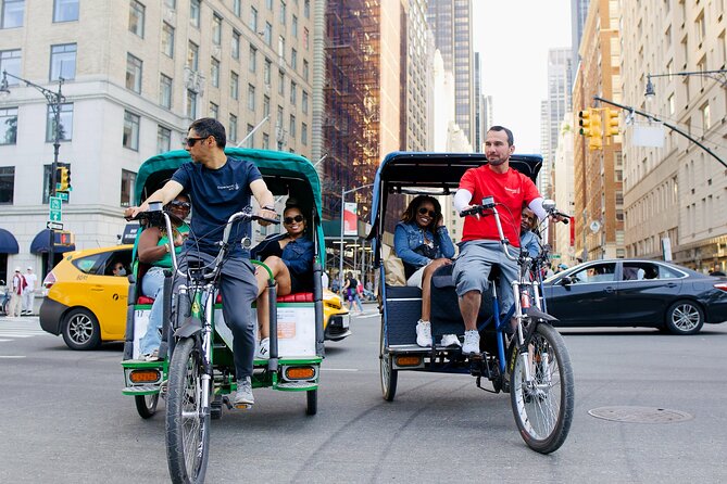 Central Park Private Pedicab Tour - The route from 180 W 58th to the park highlights