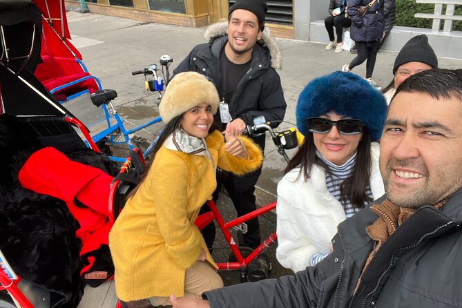 Central Park privet pedicab delux tour -1 hour - Central Park Carousel and Wollman Rink: classic scenes in the first 15 minutes