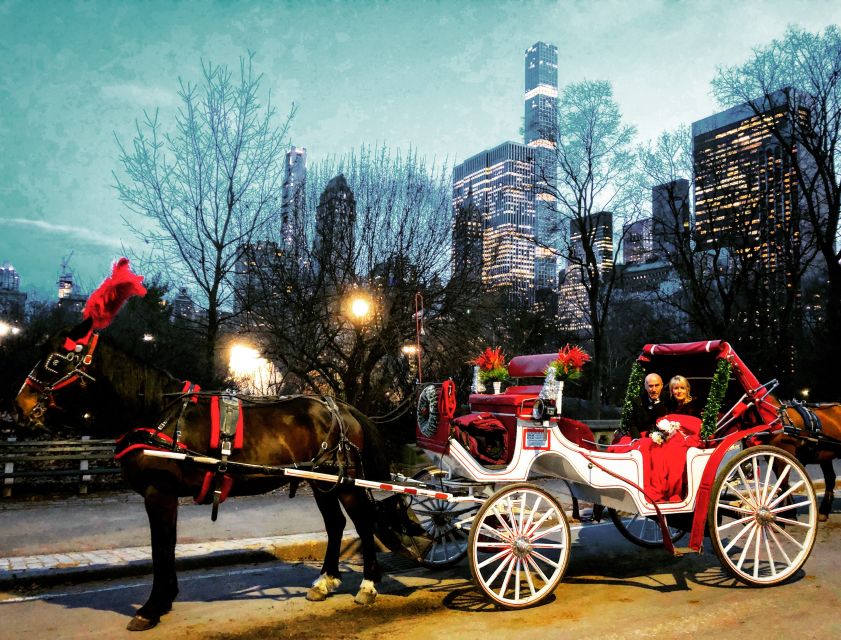 Central Park: Short Horse Carriage Ride (Up to 4 Adults) - Meeting in Front of the José Julián Martí Statue (and Handling the Crowd)