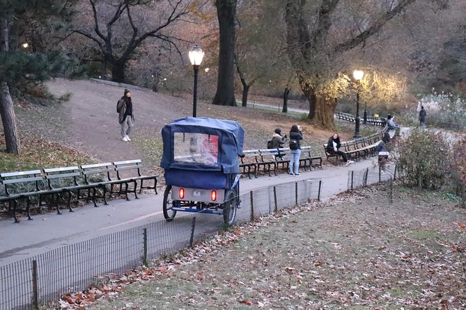 Central park Tour happy hour Pedicab tour - Why the pedicab setup feels better than walking