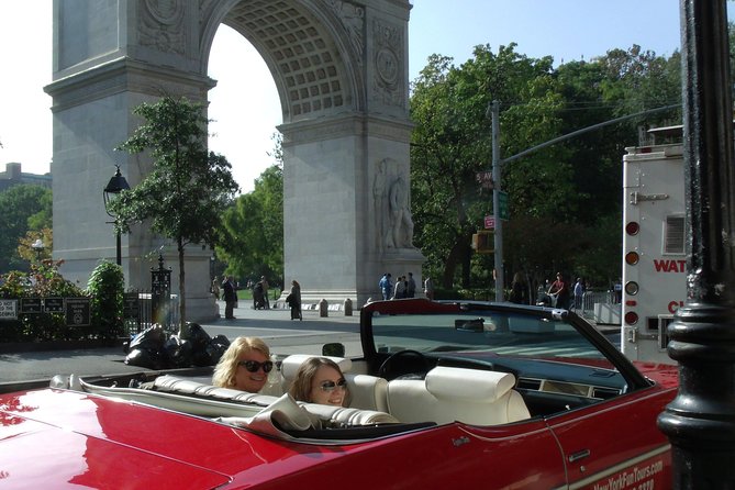 Chauffeured 2 hour Private Tour in a Dodge Challenger Convertible - One World Trade Center and the Harbor Viewpoint Moment