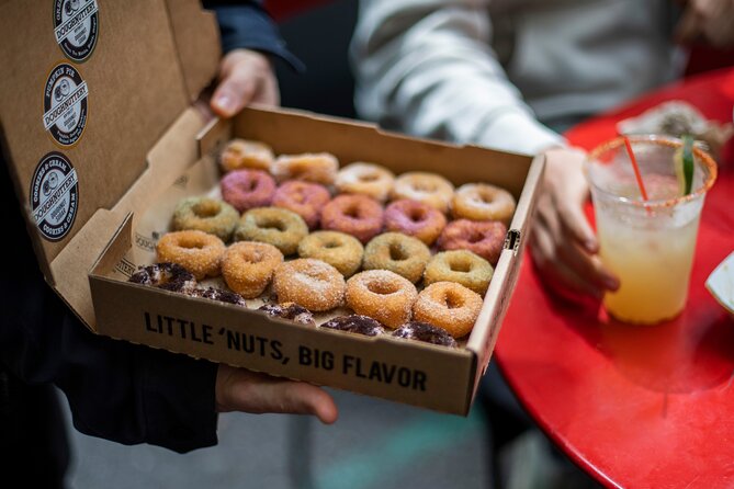 Chelsea Market and High Line Guided Food Tour - Chelsea Market tastings: pizza, egg tarts, tacos, dumplings, and donuts