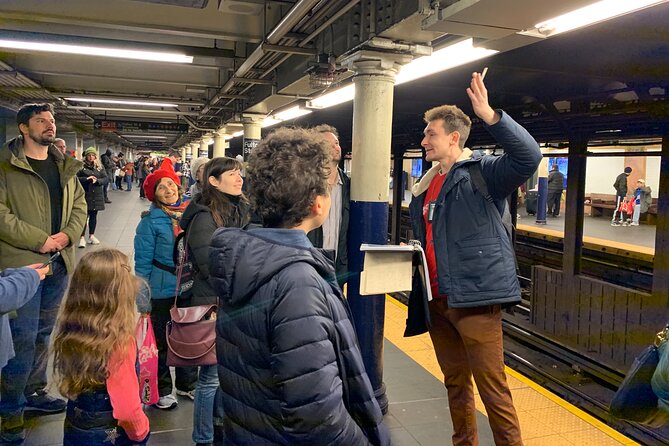 Discover Hidden Subway Secrets Below Manhattan - Private - Audio Ear Pieces: Comfort And Clarity On A 2-Hour Walk