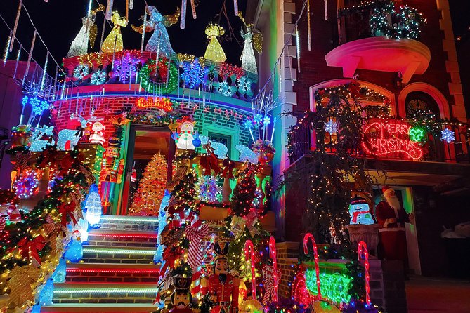 Dyker Heights Christmas Lights Guided Tour - Bryant Park Winter Village: the holiday market finale and ice rink option