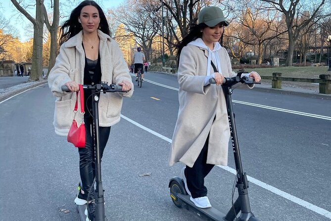 Electric Scooter Rental NYC - Entering NYC at scooter speed from 870 7th Ave