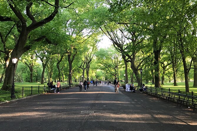 First Class Central Park Tour – Iconic Views & VIP Photo Moments - The Mall and literary Central Park: straight-line charm and statue spotting