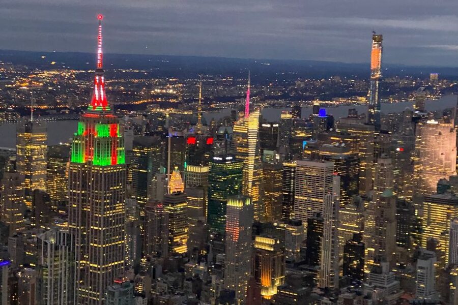 From New Jersey: New York City Skyline Tour - From Linden Airport to Manhattan lights: the view logic